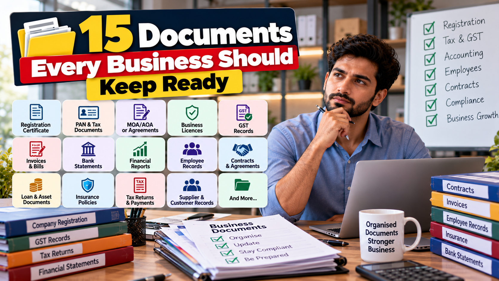 15 Documents Every Business Should Keep Ready